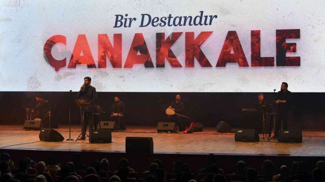 “Bir Destandır Çanakkale” programı şiir dinletisi ile son buldu