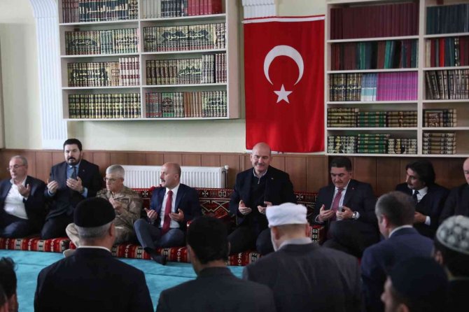 İçişleri Bakanı Soylu Ağrı’da