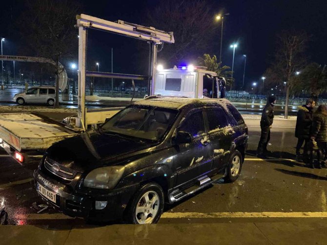 Sahil yolunda trafik kazası: 2 yaralı