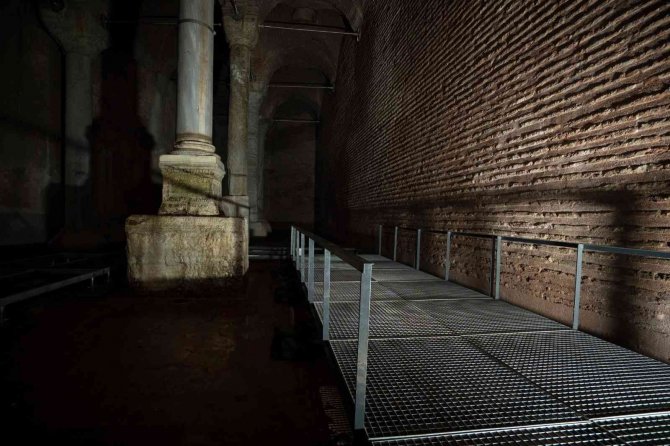 Yerebatan Sarnıcı restorasyonunda sona doğru