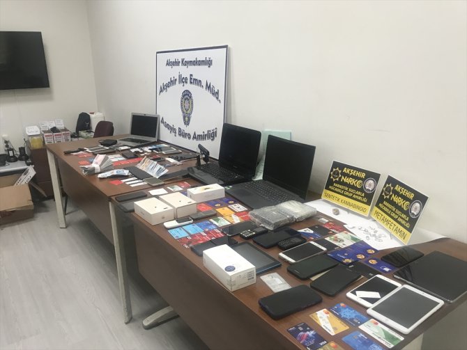 Konya merkezli dolandırıcılık operasyonunda 13 zanlı tutuklandı