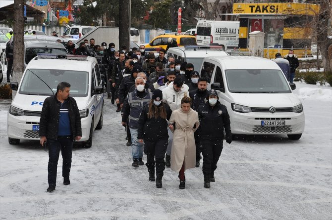 Konya merkezli dolandırıcılık operasyonunda 13 zanlı tutuklandı