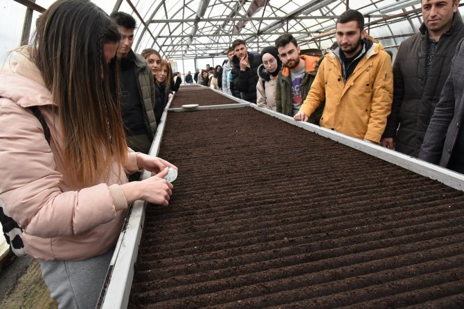 Çiçeklerden okullara ekonomik katkı