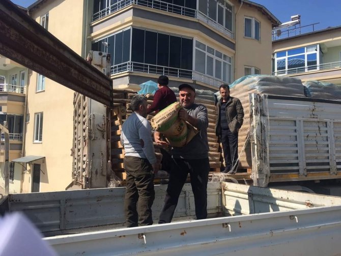 Çiftçilere tohum desteği