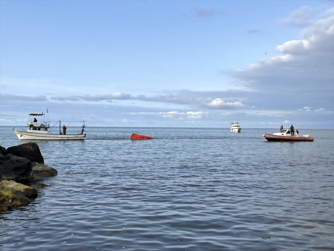 Recep Tayyip Erdoğan Üniversitesine ait eğitim filikası alabora oldu
