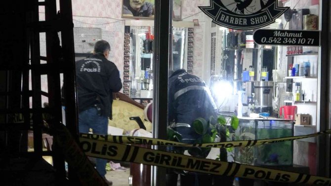 Gaziantep’te berber dükkanına silahlı saldırı: 1 ölü, 1 yaralı