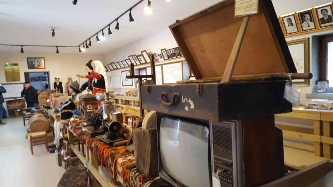 Tarihi köyde bulunan yaşam müzesi bölge kültürünü gelecek nesillere aktarıyor