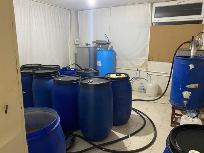 Sahte içki operasyonu