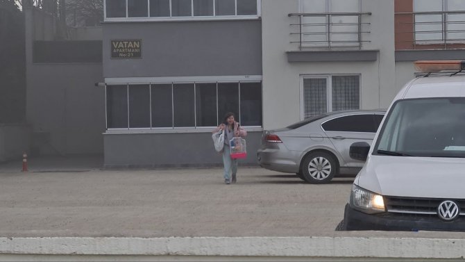 Yedek parça deposunda korkutan yangın