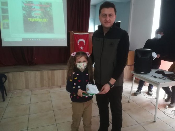 Öğrencilere orman sevgisi aşılandı