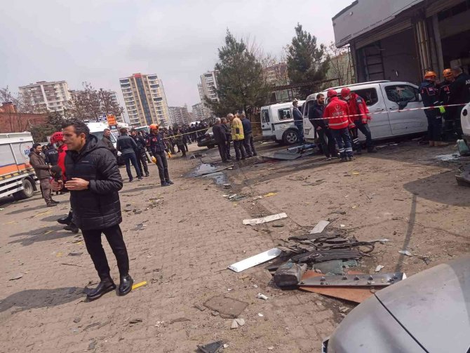 Sanayi Sitesi esnafı patlama anını anlattı: “Böyle patlama ancak savaşlarda olur”