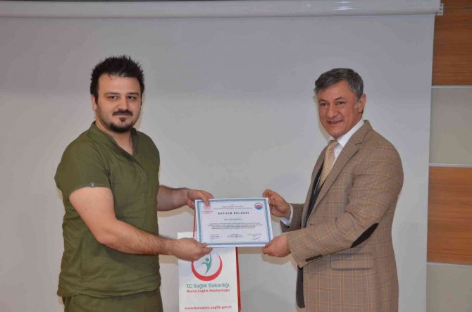 Yoğun bakım hemşirelerine sertifika