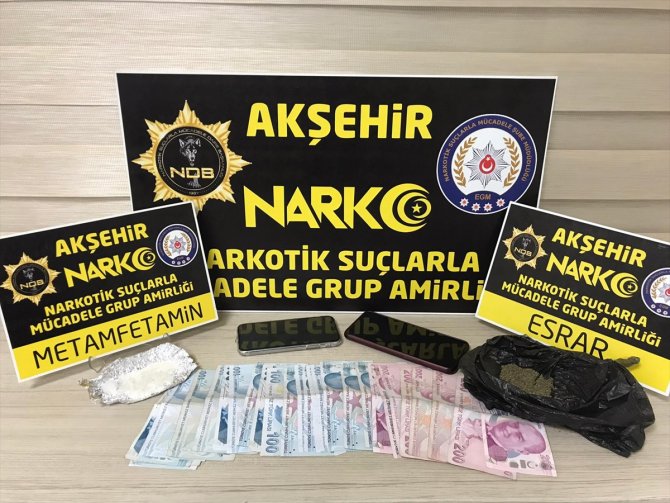 Konya'da uyuşturucu operasyonunda 2 kişi tutuklandı