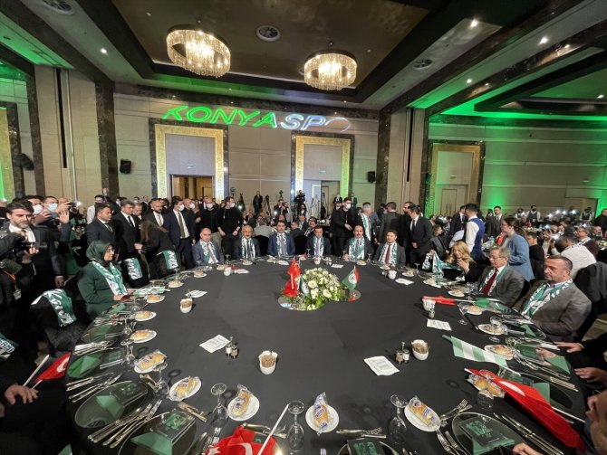 Bakan Kurum, Konyaspor 100. Yıl Galası'nda konuştu: