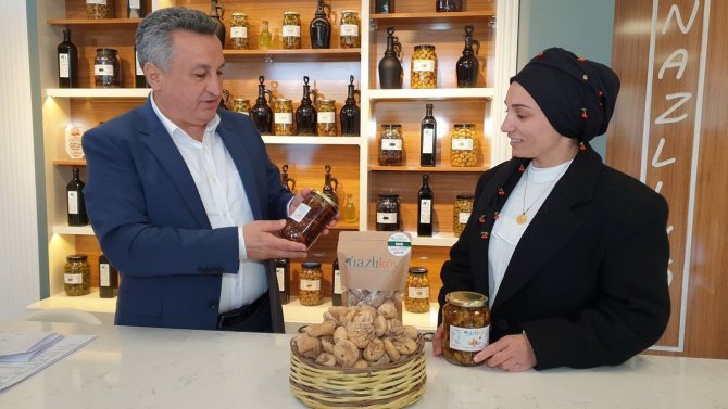 Kadın girişimci ürettiği İncir Reçeli’ne aldığı Gıda Sağlık Sertifikası ile ihracata başladı