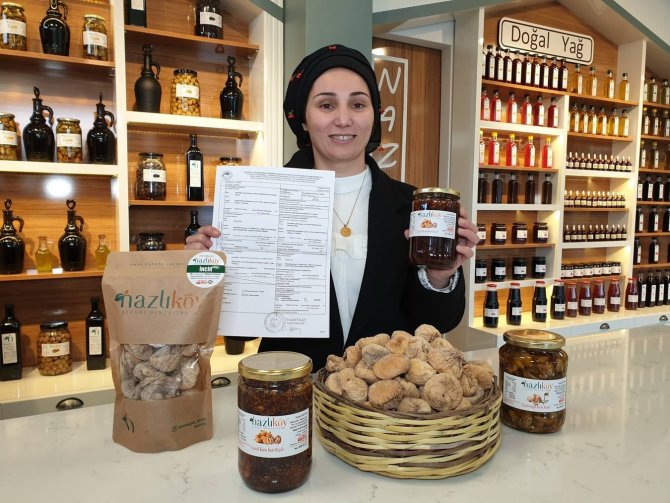 Kadın girişimci ürettiği İncir Reçeli’ne aldığı Gıda Sağlık Sertifikası ile ihracata başladı