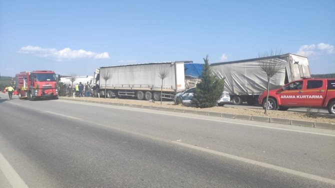 Manisa’da zincirleme kaza: 4 yaralı