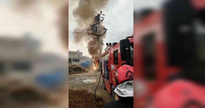 Trafo yangını korkuttu