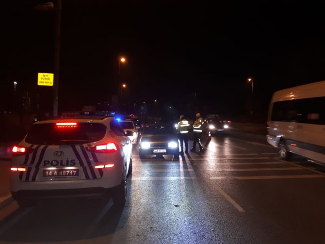 334 polis şok denetim gerçekleştirdi