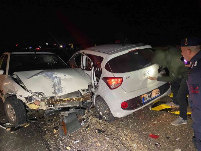 Nevşehir’de iki otomobil çarpıştı: 4 yaralı