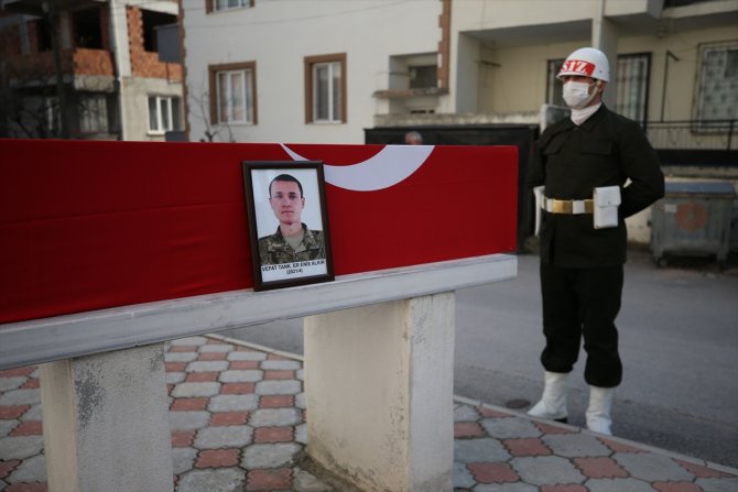 Terhisine 80 gün kala baba evine cenazesi gitti