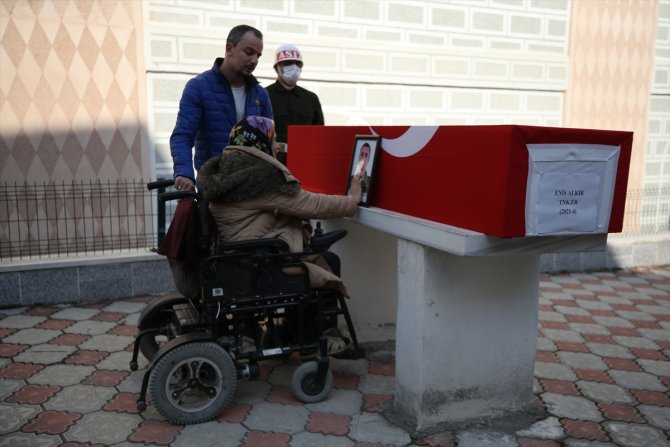 Terhisine 80 gün kala baba evine cenazesi gitti