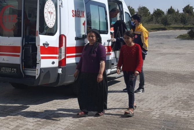 5 kişilik aile ölümden döndü