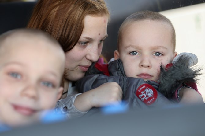 Ukrayna'dan tahliye edilen yetimler Antalya'da güvende hissediyor
