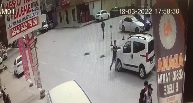 Kapkaç zanlılarını böyle kovaladı