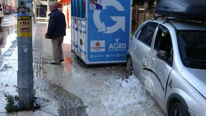 Kaza sonrası şelale gibi su aktı, bakan şaştı kaldı