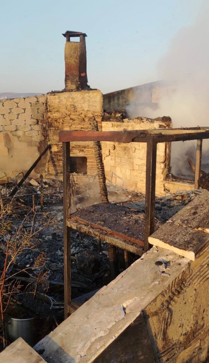 Korkutan yangında 1 gözaltı