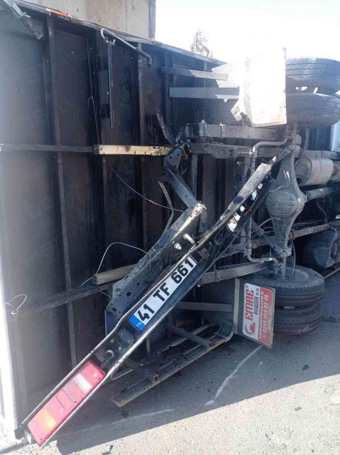 Trafik kazası: 1 yaralı