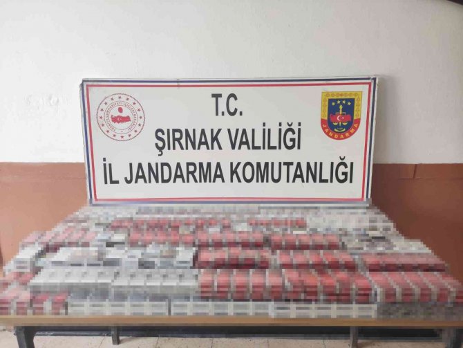 10 bin paket kaçak sigara ele geçirildi: 65 gözaltı