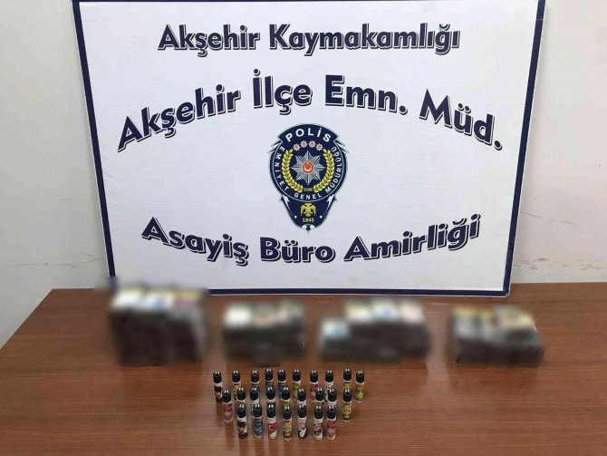 Akşehir’de bakkal hırsızları tutuklandı