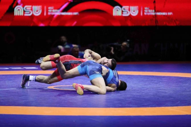 Avrupa Güreş Şampiyonası’nın ilk günü sona erdi