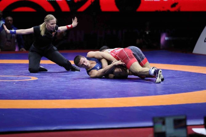 Avrupa Güreş Şampiyonası’nın ilk günü sona erdi