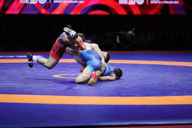 Avrupa Güreş Şampiyonası’nın ilk günü sona erdi