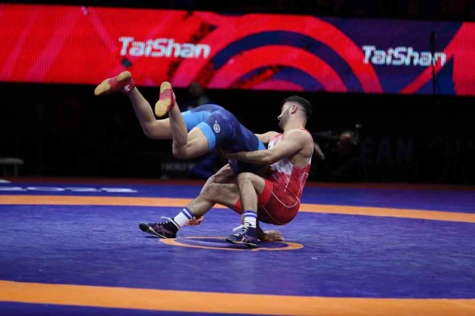 Avrupa Güreş Şampiyonası’nın ilk günü sona erdi