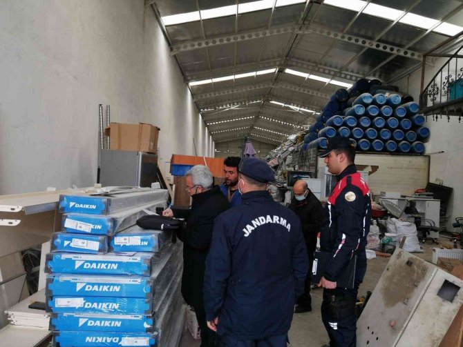 Jandarmadan hurdacılarda denetim