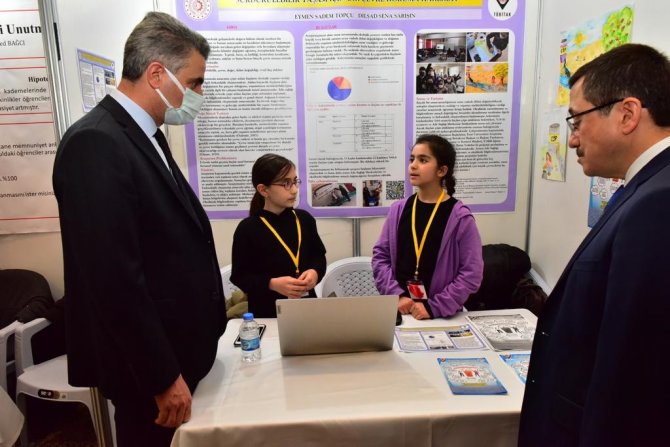 Öğrencilerin projeleri görücüye çıktı