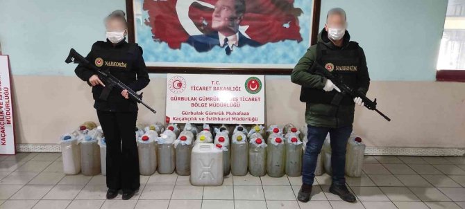 622 kilo metamfetamin ele geçirildi