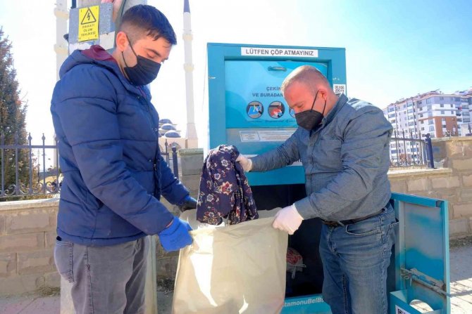 8 ayda 71 ton tekstil atığı toplandı