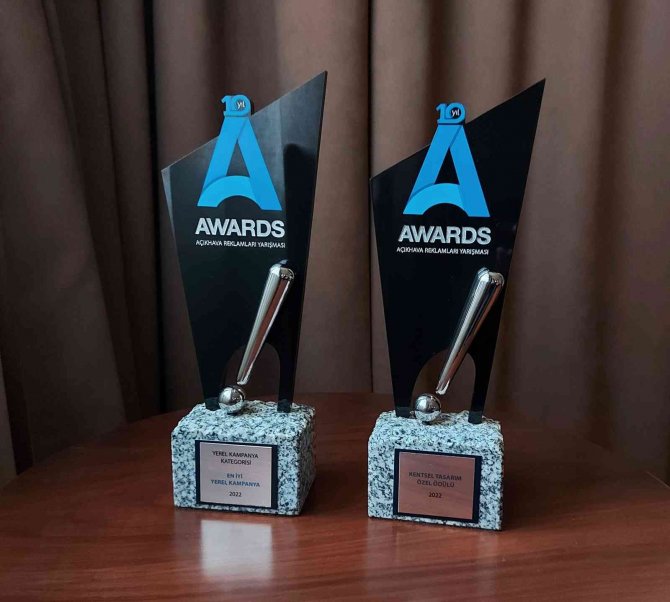 A Awards Ödülleri’nde Konya Büyükşehir’e 2 ödül birden