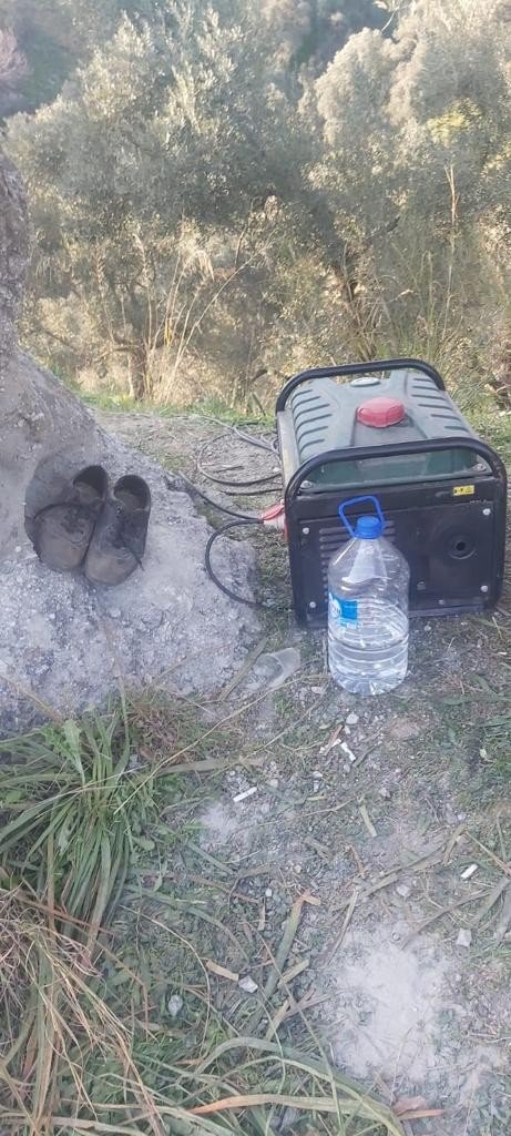 Aydın’da kaçak kazı yapan 9 şüpheli yakalandı