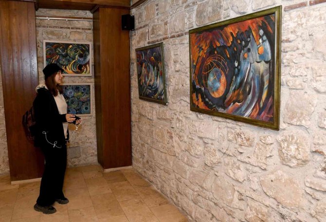 ’Duygumun İzdüşümü’ resim sergisi açıldı