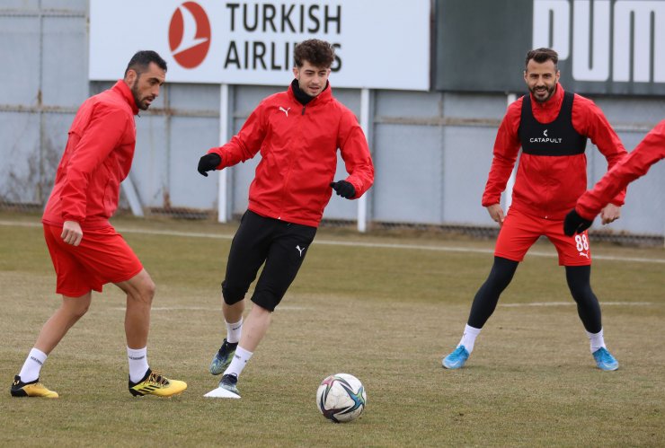 Sivasspor, Giresunspor maçının hazırlıklarını sürdürdü