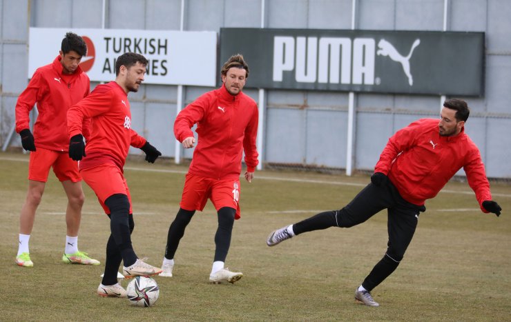Sivasspor, Giresunspor maçının hazırlıklarını sürdürdü