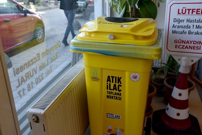 Üç ayda 799 kilogram ilaç çevreyi kirletmeden imha edildi