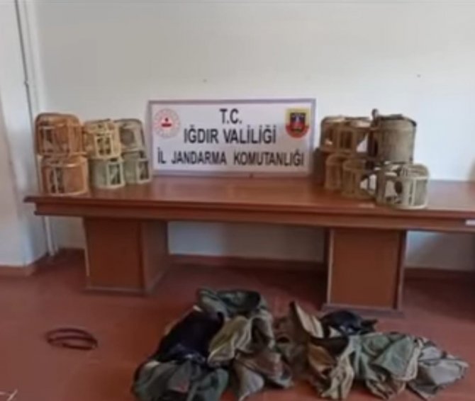 Iğdır’da kaçak keklik avlayanlara 57 bin 280 lira para cezası kesildi