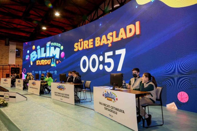 Meram’ın bilim kurtları kıyasıya yarıştı